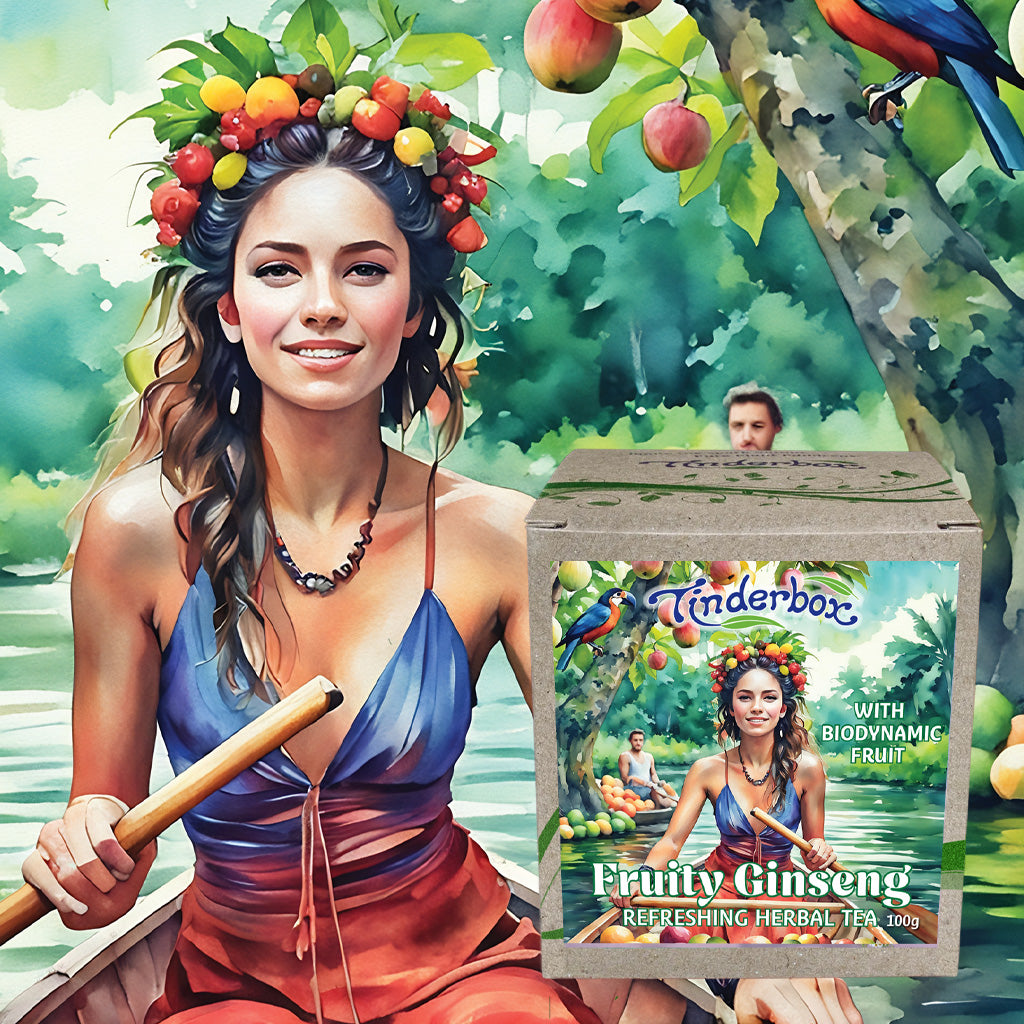 Fruity Ginseng Refreshing Herbal Tea 100g