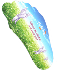 Unscented absorbent card packs