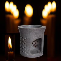 Essential Oil and Incense Burner - Compact & Contemporary